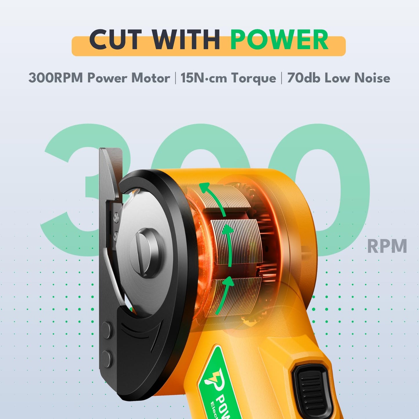 Electric Rotary Cutter – Cuts Thick Cloth, Leather, Paperboard & Plastic with Precision