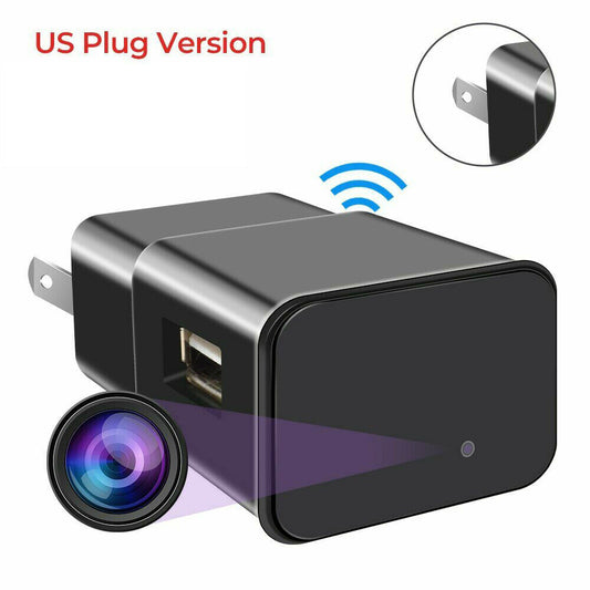 1080P hidden WiFi USB Wall Charger Recorder