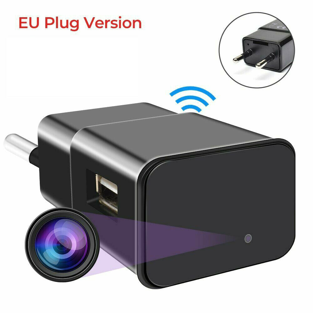 1080P hidden WiFi USB Wall Charger Recorder