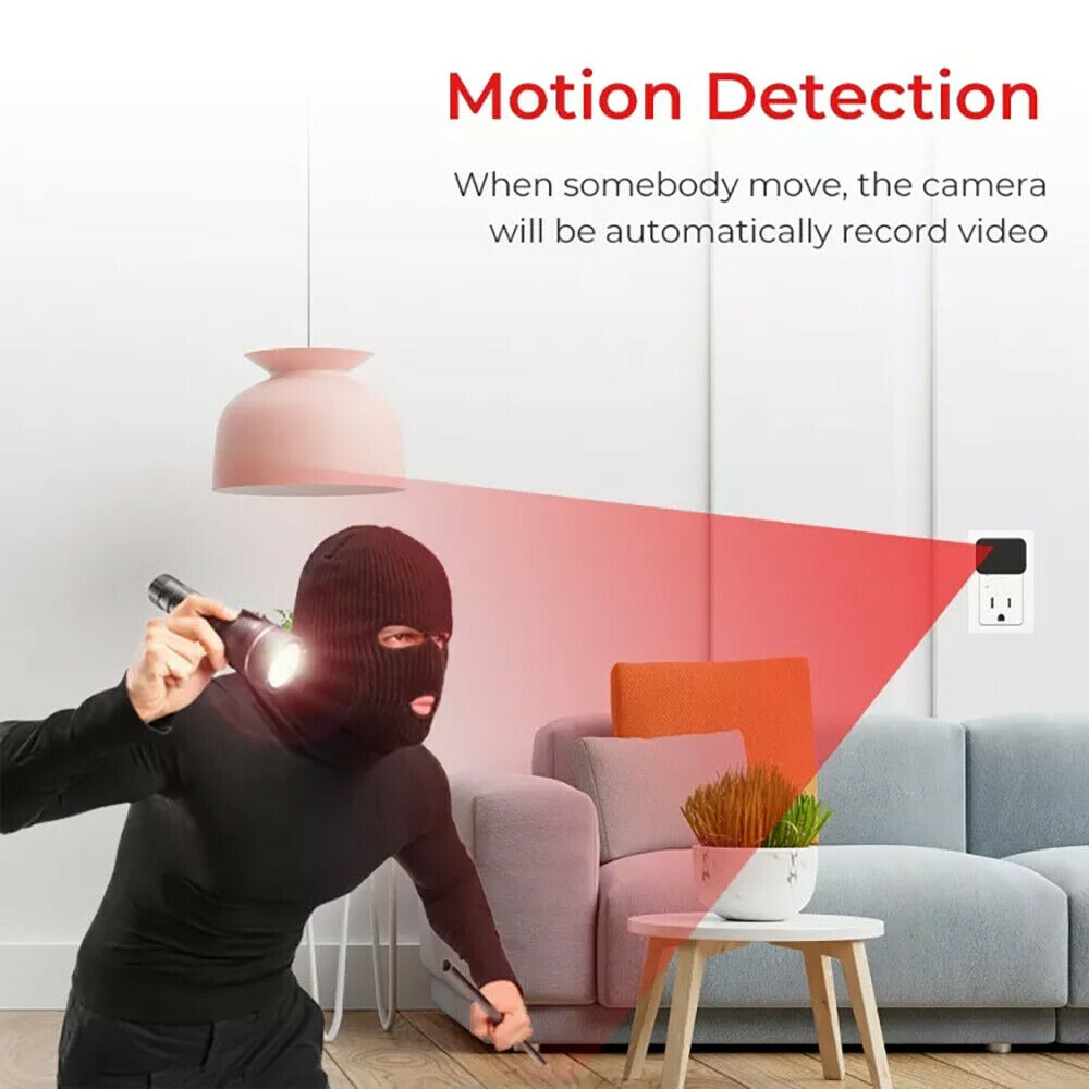 1080P hidden WiFi USB Wall Charger Recorder