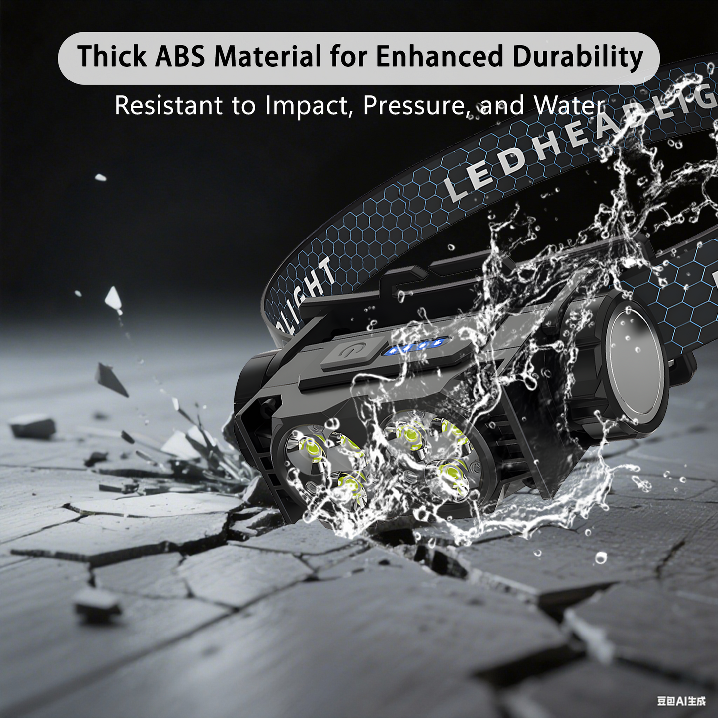 2-Pack LED Headlamp Rechargeable – Super Bright Magnetic Headlight