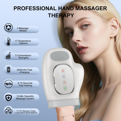3-in-1 Hand Massager - Natural Hand Pain Relief