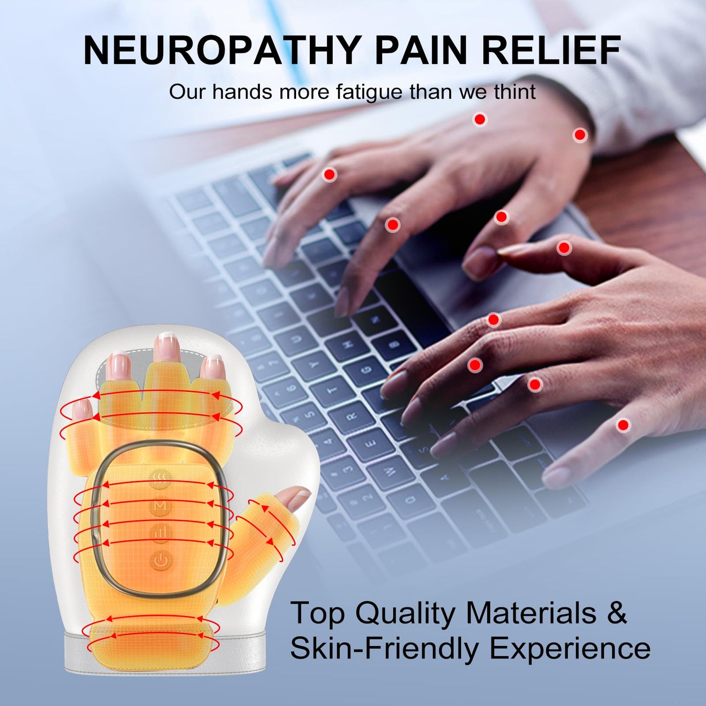 3-in-1 Hand Massager - Natural Hand Pain Relief